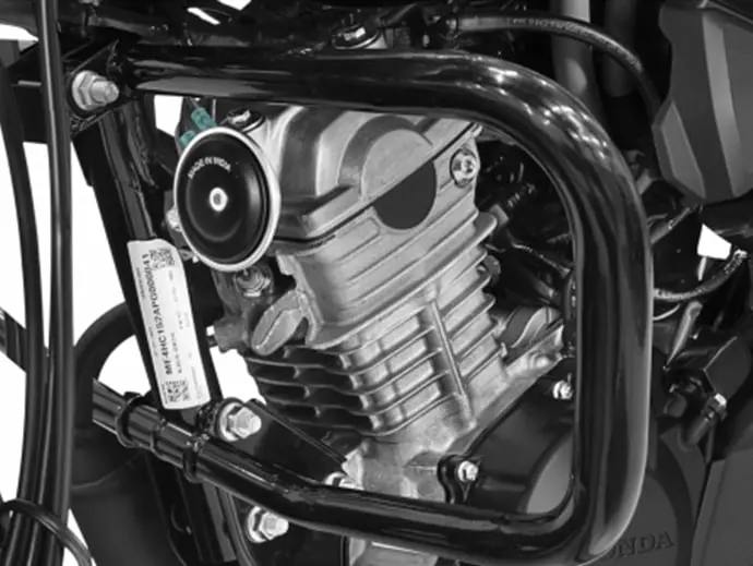 CB125 Hornet front pipe