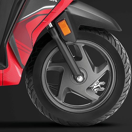 Dio alloy wheels