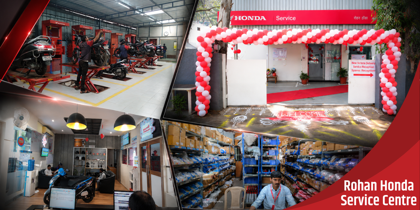 Rohan Honda Service Centre slider
