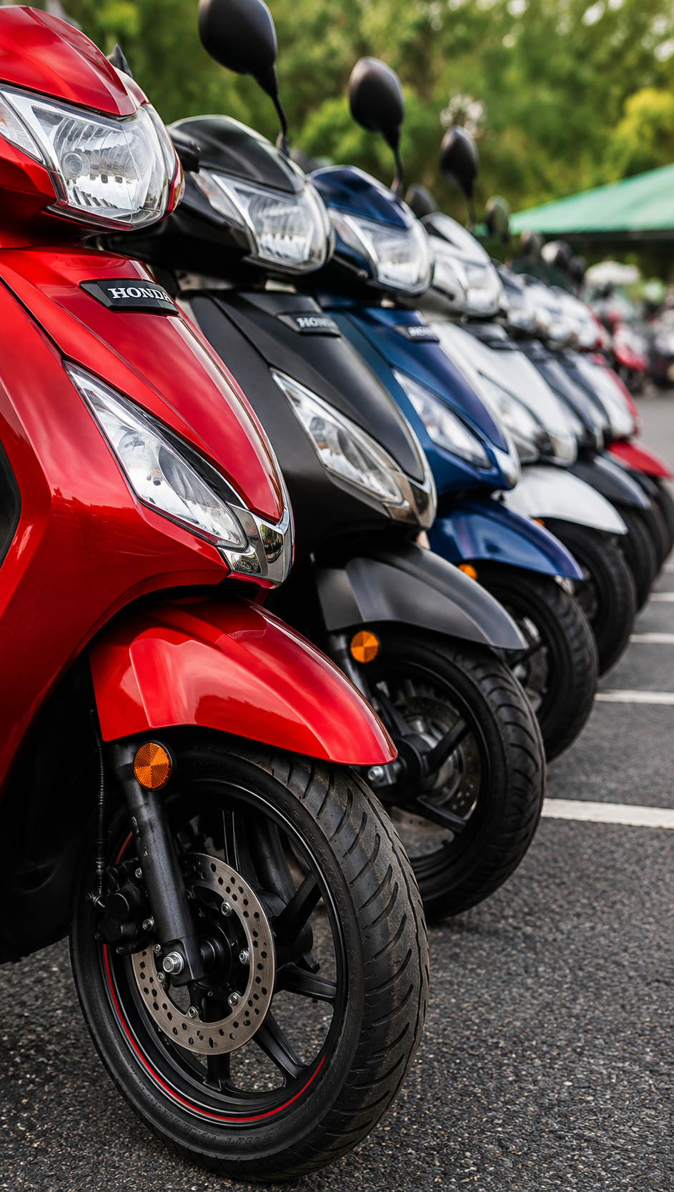 Honda scooter lineup
