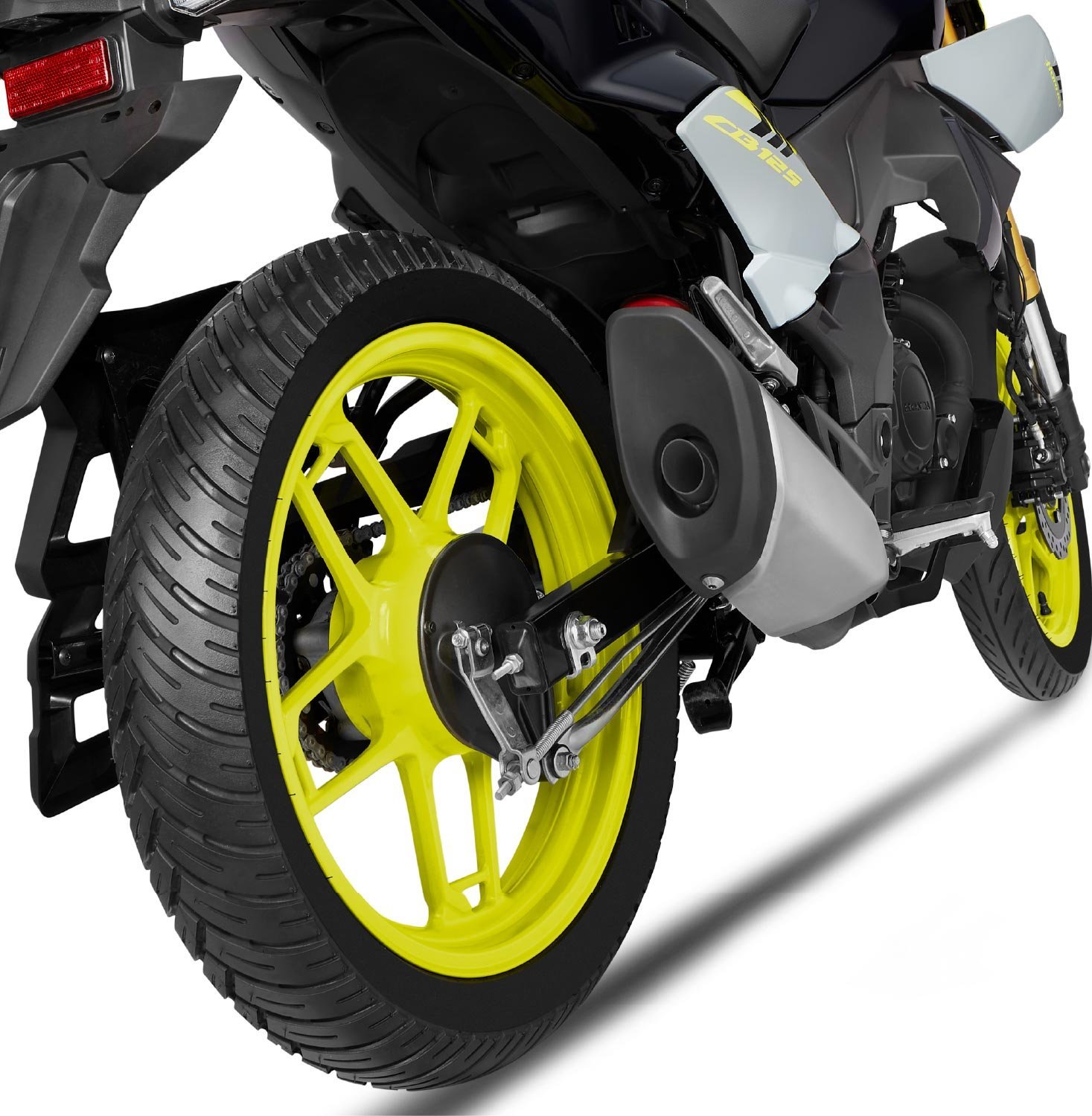 Honda CB125 Hornet wider tyre