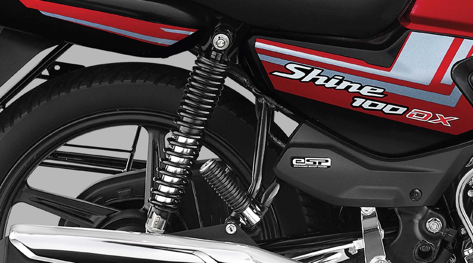 Shine100 DX suspension