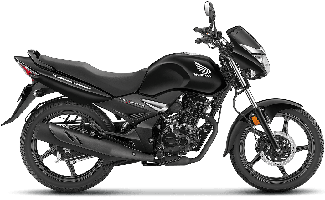 Honda Unicorn Pearl Igneous Black