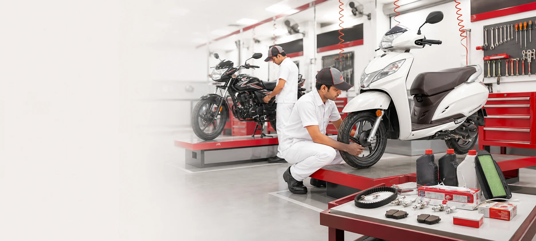 Honda services and spares